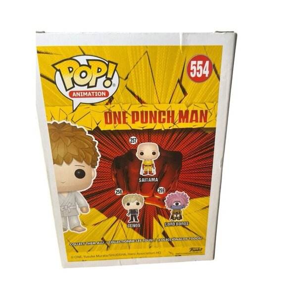 Pop! One Punch Man Saitama at Martial Arts Tournament Hot Topic Exclusive 554 - Picture 5 of 7